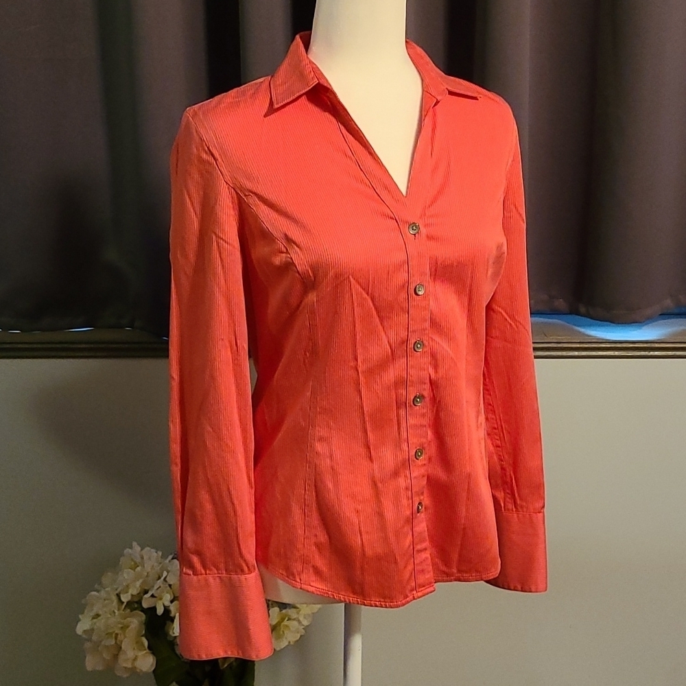 Calvin Klein button down blouse